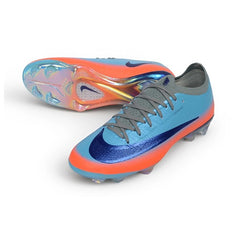 Nike Air Zoom Mercurial Vapor 17 Elite Blue and Orange Firm Ground FG Football Boot