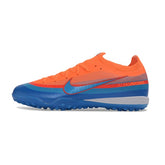Nike Air Zoom Mercurial Vapor 17 Elite Blue and Orange Turf TF Kids Football Boot