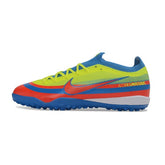 Nike Air Zoom Mercurial Vapor 17 Elite Blue and Red Turf TF Kids Football Boot