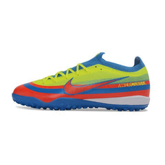 Nike Air Zoom Mercurial Vapor 17 Elite Blue and Red Turf TF Kids Football Boot