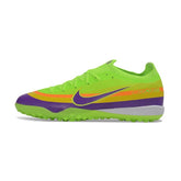 Nike Air Zoom Mercurial Vapor 17 Elite Green and Purple Turf TF Kids Football Boot