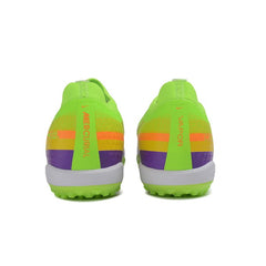 Nike Air Zoom Mercurial Vapor 17 Elite Green and Purple Turf TF Kids Football Boot