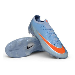 Nike Air Zoom Mercurial Vapor 17 Elite Light Blue and Silver Firm Ground FG Football Boot