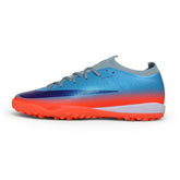 Nike Air Zoom Mercurial Vapor 17 Elite Orange and Blue Turf TF Kids Football Boot