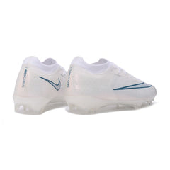 Nike Air Zoom Mercurial Vapor 17 Elite White and Blue Firm Ground FG Football Boot