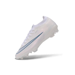 Nike Air Zoom Mercurial Vapor 17 Elite White and Blue Firm Ground FG Football Boot