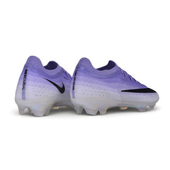 Nike Air Zoom Mercurial Vapor 17 Elite White and Purple Firm Ground FG Football Boot