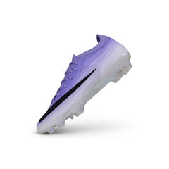 Nike Air Zoom Mercurial Vapor 17 Elite White and Purple Firm Ground FG Football Boot