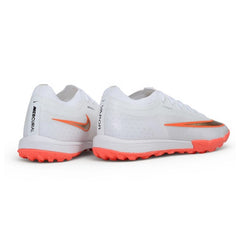 Nike Air Zoom Mercurial Vapor 17 Elite White and Red Turf TF Football Boot