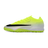 Nike Air Zoom Mercurial Vapor 17 Elite Yellow and White Turf TF Kids Football Boot