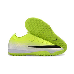Nike Air Zoom Mercurial Vapor 17 Elite Yellow and White Turf TF Kids Football Boot