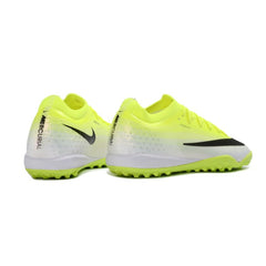 Nike Air Zoom Mercurial Vapor 17 Elite Yellow and White Turf TF Kids Football Boot