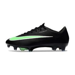 Nike Air Zoom Mercurial Vapor 17 Flyweave Elite Black and Green Firm Ground FG Football Boot