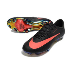 Nike Air Zoom Mercurial Vapor 17 Flyweave Elite Black and Orange Firm Ground FG Football Boot