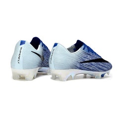 Nike Air Zoom Mercurial Vapor 17 Flyweave Elite Dark Blue and White Firm Ground FG Football Boot