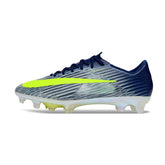 Nike Air Zoom Mercurial Vapor 17 Flyweave Elite Dark Blue, Yellow and White Firm Ground FG Football Boot