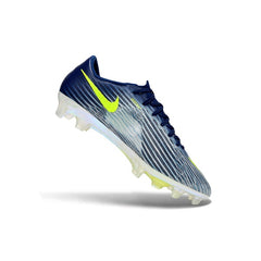 Nike Air Zoom Mercurial Vapor 17 Flyweave Elite Dark Blue, Yellow and White Firm Ground FG Football Boot