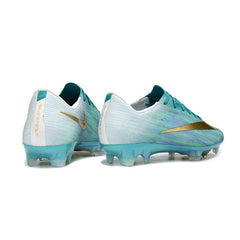 Nike Air Zoom Mercurial Vapor 17 Flyweave Elite Light Blue and White Firm Ground FG Football Boot