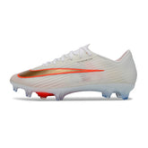 Nike Air Zoom Mercurial Vapor 17 Flyweave Elite White and Orange Firm Ground FG Football Boot