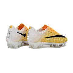 Nike Air Zoom Mercurial Vapor 17 Flyweave Elite Yellow and White Firm Ground FG Football Boot