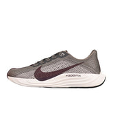 Nike Air Zoom Pegasus 35 Gray and Dark Red Running Shoes