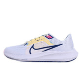 Nike Air Zoom Pegasus 40 White and Dark Blue Running Shoes