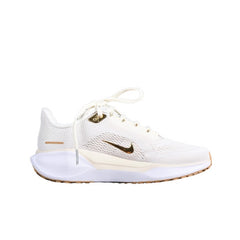 Nike Air Zoom Pegasus 41 White and Gold Running Shoes