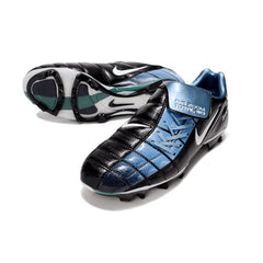 Nike Air Zoom Total 90 III Black and Blue Firm Ground FG Football Boot