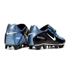 Nike Air Zoom Total 90 III Black and Blue Firm Ground FG Football Boot