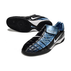 Nike Air Zoom Total 90 III Black and Blue Indoor IC Football Boot