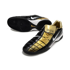 Nike Air Zoom Total 90 III Black and Gold Indoor IC Football Boot