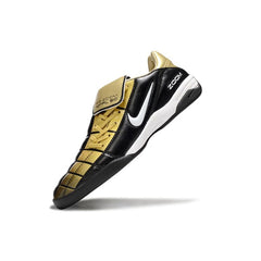Nike Air Zoom Total 90 III Black and Gold Indoor IC Football Boot