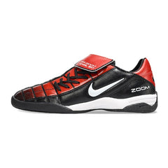 Nike Air Zoom Total 90 III Black and Red Indoor IC Football Boot