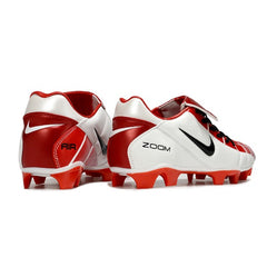 Nike Air Zoom Total 90 III White and Red Firm Ground FG Football Boot