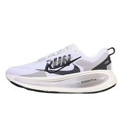 Nike Air Zoom Vomero 18 White and Gray Running Shoes