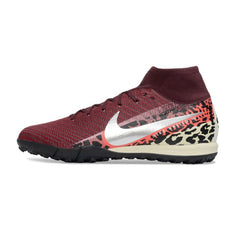 Nike Mercurial Superfly 10 Elite Dark Red Turf TF Kids Football Boot