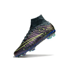 Nike Mercurial Superfly 4 Elite Purple and Green Firm Ground FG Football Boot