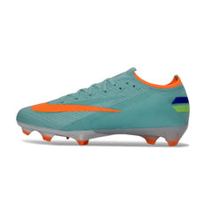 Nike Mercurial Vapor 16 Elite Light Blue and Orange Firm Ground FG Kids Football Boot