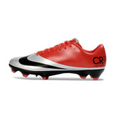 Nike Mercurial Vapor Superfly 1 Elite CR7 Red, Silver and Black Firm Ground FG Football Boot