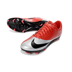 Nike Mercurial Vapor Superfly 1 Elite CR7 Red, Silver and Black Firm Ground FG Football Boot