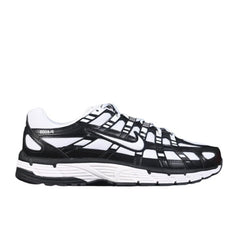 Nike P-6000 White and Black Running Shoes