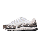 Nike P-6000 White and Brown Running Shoes