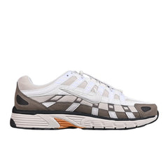 Nike P-6000 White and Brown Running Shoes