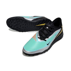 Nike Phantom 6 Academy Black and Green Turf TF Football Boot