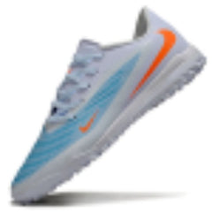 Nike Phantom 6 Academy White Blue and Orange Turf TF Football Boot