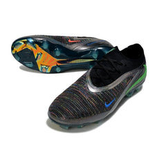 Nike Phantom 6 Elite Black and Gray Firm Ground FG Football Boot