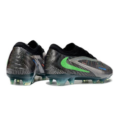 Nike Phantom 6 Elite Black and Gray Firm Ground FG Football Boot