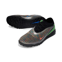 Nike Phantom 6 Elite Black, Gray and Green Turf TF Football Boot