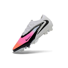Nike Phantom 6 Elite Black, White and Pink Firm Ground FG Football Boot