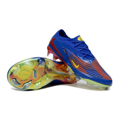 Nike Phantom 6 Elite Blue and Red Firm Ground FG Kids Football Boot
